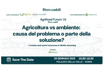 Agrifood Forum 2025, al via la 4a edizione dell’evento sulla sostenibilità agroalimentare di Rinnovabili