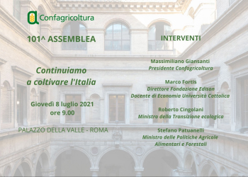 Assemblea nazionale di ConfagricolturaGiovedigrave; 8 Luglio - Palazzo Della Valle