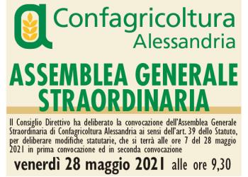 Assemblee generali ordinaria e straordinaria 2021 Confagricoltura Alessandria