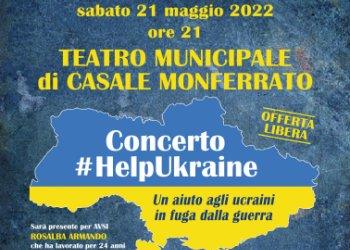 Casale Monferrato: sabato 21 maggio al teatro municipale il concerto pro Ucraina
