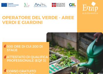 Corso Enaip per Operatore del verde - aree verdi e giardini