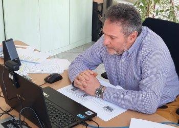 Questa mattina si egrave; tenuta una lezione di un corso di formazione online sui prodotti fitosanitari