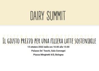 quot;Il giusto prezzo per una filiera latte sostenibile Dairy Summit il 13 ottobre a Bologna