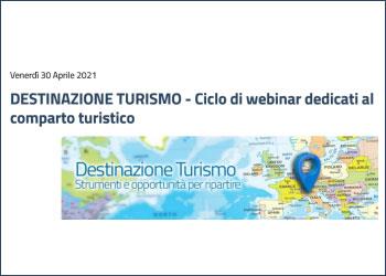 Promozione del turismo, una serie di webinar gratuiti