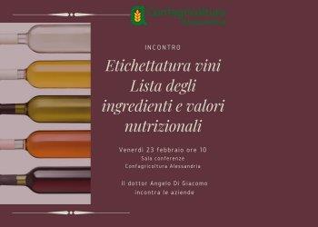 Obbligo etichettatura, incontro con le aziende su normativa e aspetti tecnici