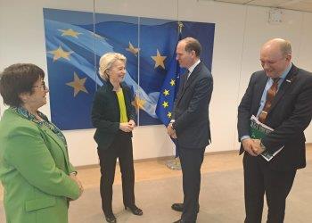 Incontro von der Leyen - Giansanti (Copa) per chiedere modifiche piugrave; incisive a sostegno delle produzioni e dei prezzi allorigine