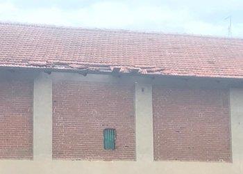 Grandinata ieri sera nel Casalese
