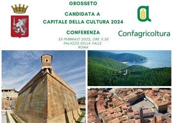 Invito - Conferenza presentazione candidatura Grosseto capitale della cultura 2024