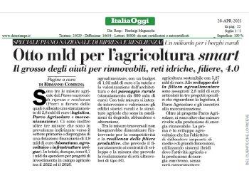 PNRR, ci saranno risorse importanti anche per lagricoltura