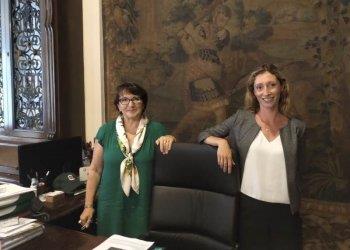 Nella sede di Confagricoltura lincontro tra le due donne al vertice delle piu importanti organizzazioni agricole europee