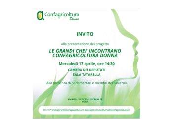 Le grandi chef incontrano Confagricoltura Donna