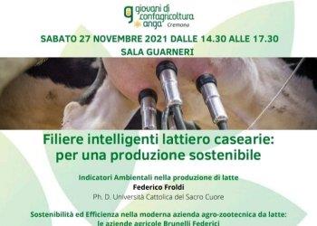 Latte: i giovani di Confagricoltura  Anga Cremona fanno il punto sulla sostenibilitagrave; del comparto alla fiera di Cremona