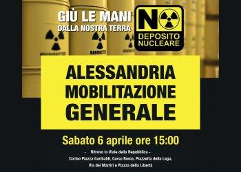 NO al deposito di scorie nucleari in provincia di Alessandria