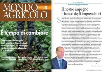 Leggi il nuovo numero di Mondo Agricolo - Gennaio - Febbraio 2024