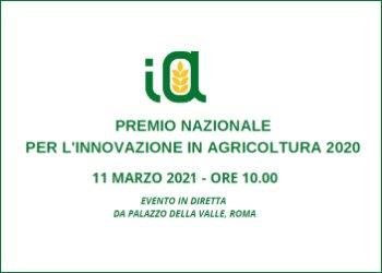 Premio nazionale per lInnovazione: Cerimonia giovedigrave; 11 marzo alle ore 10:00 in diretta web da Palazzo Della Valle