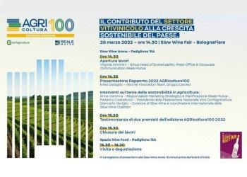 Oggi al Sana Slow Wine Fair: Reale Mutua e Confagricoltura presentano Agricoltura100: rapporto 2022. Il contributo del settore agricolo e vitivinicolo alla crescita e allo sviluppo sostenibile
