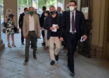 Lorenzo Morandi presente alla visita del ministro del Turismo Massimo Garavaglia