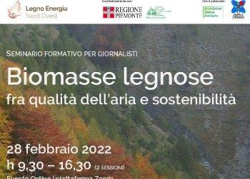 Webinar formativo su biomasse foreste e sostenibilita | 28 febbraio 2022